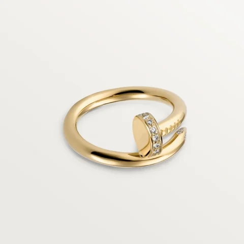 Cartier Juste un Clou Ring B4216900 Yellow Gold Diamonds 1