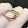 Cartier Juste un Clou Ring B4216900 Yellow Gold Diamonds 3