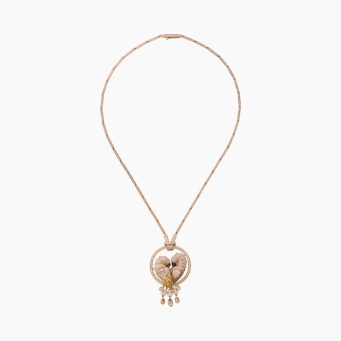 Cartier Les Oiseaux Libérés H7000080 Necklace Rose Gold Diamonds 2