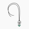 Cartier Les Oiseaux Libérés HP300100 Necklace White Gold Black Rope 1