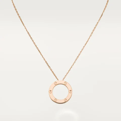 Cartier Love Necklace B7014400 18K Rose Gold 1