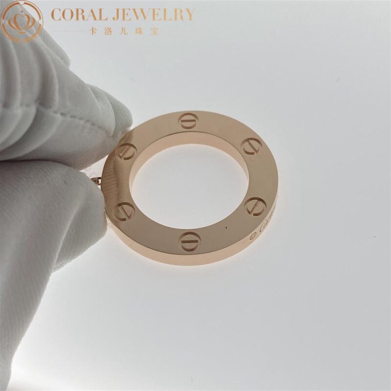 Cartier Love Necklace B7014400 18K Rose Gold 3