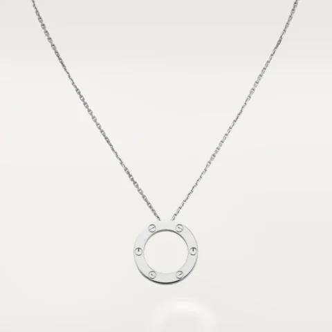 Cartier Love Necklace B7014300 18K White Gold 1