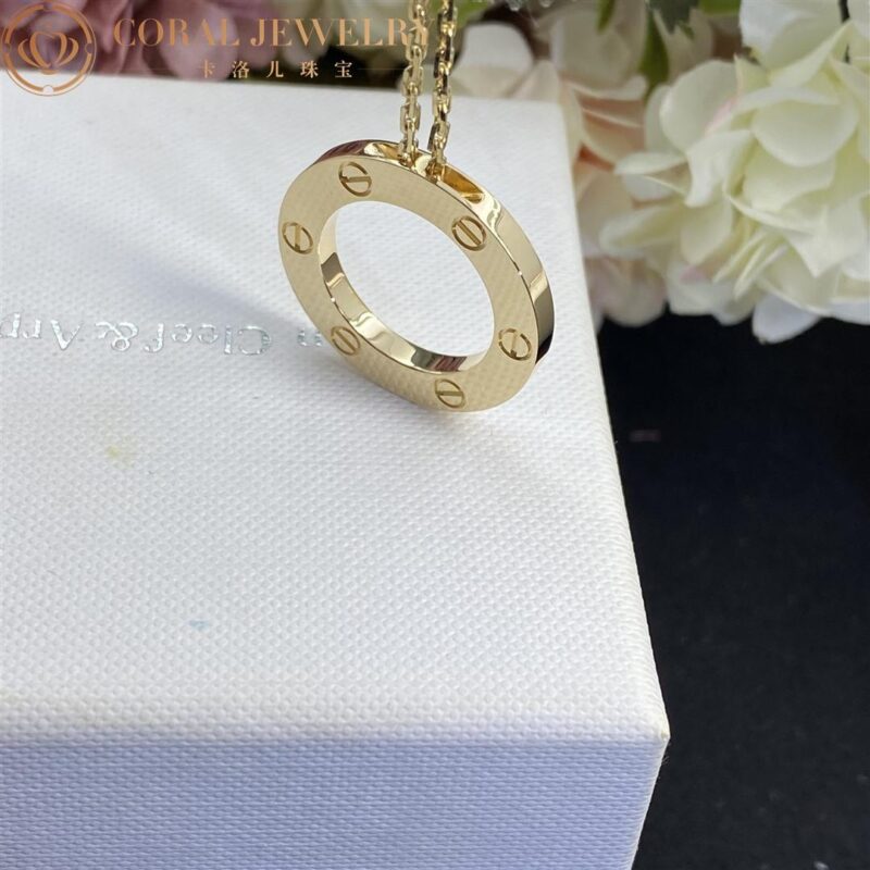 Cartier Love Necklace B7014200 18K Yellow Gold 8