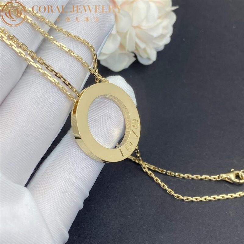 Cartier Love Necklace B7014200 18K Yellow Gold 5