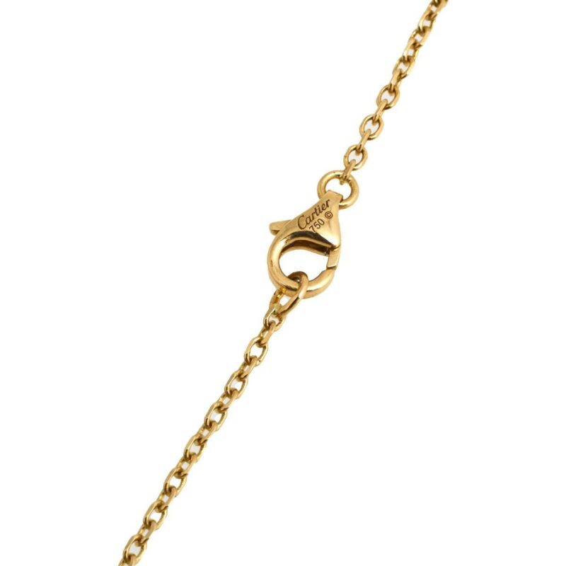 Cartier Love Necklace B7216800 Long Chain 18K Yellow Gold Long Necklace 12