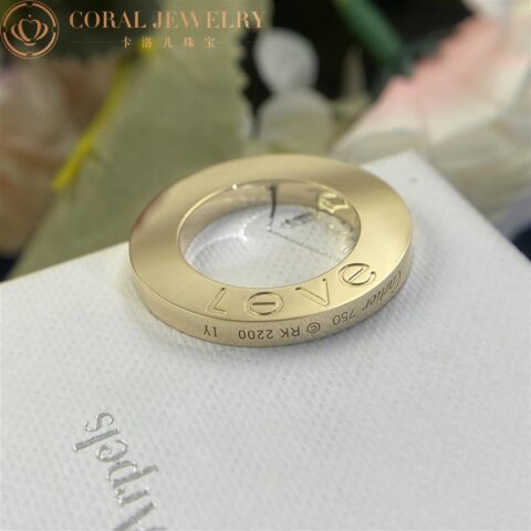 Cartier Love Necklace B7014500 3 Diamonds Yellow Gold 7