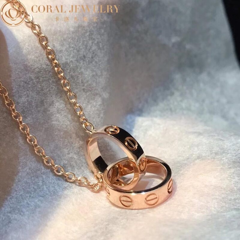 Cartier Love Necklace B7212300 Rose Gold 3