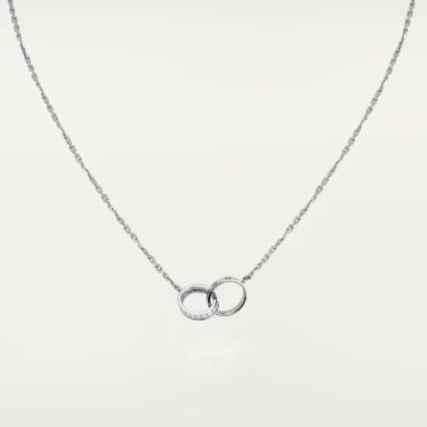 Cartier Love Necklace B7013700 White Gold Diamonds 1