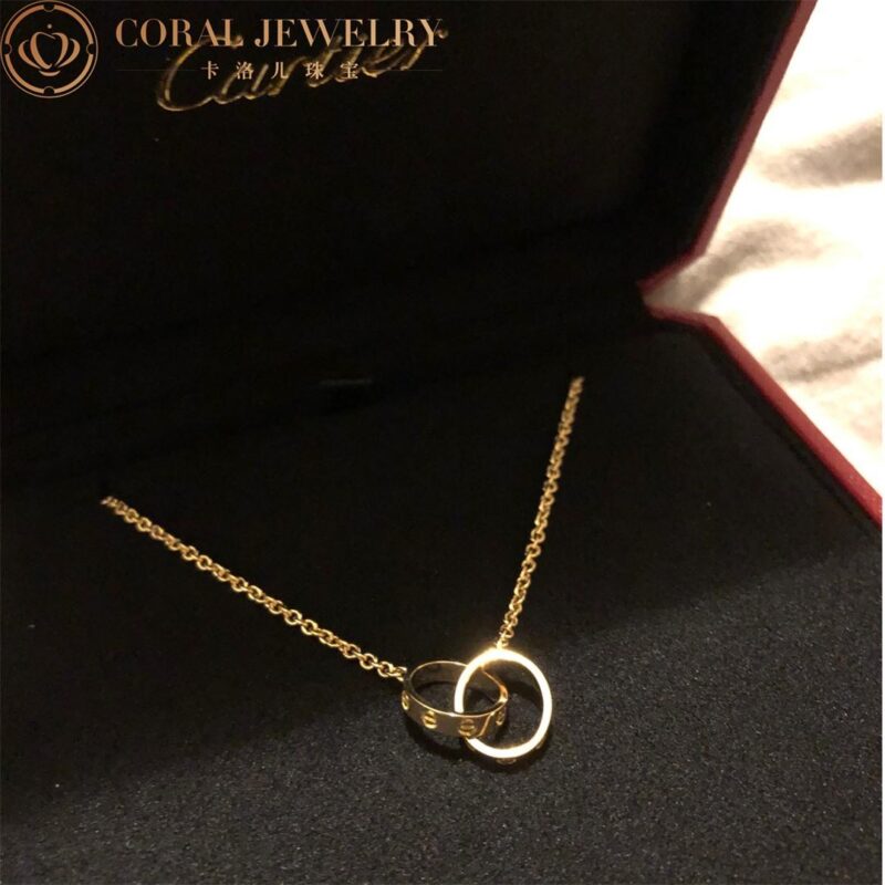 Cartier Love Necklace B7212400 Yellow Gold 2