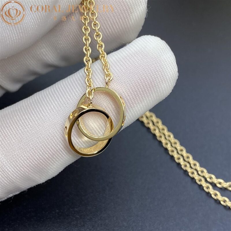 Cartier Love Necklace B7212400 Yellow Gold 7