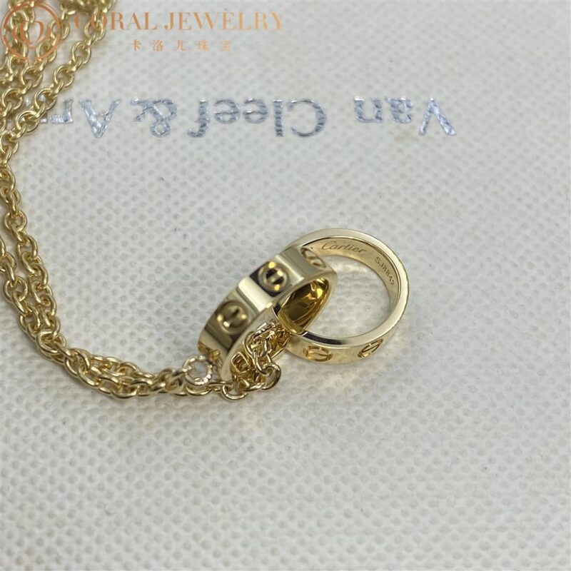 Cartier Love Necklace B7212400 Yellow Gold 4