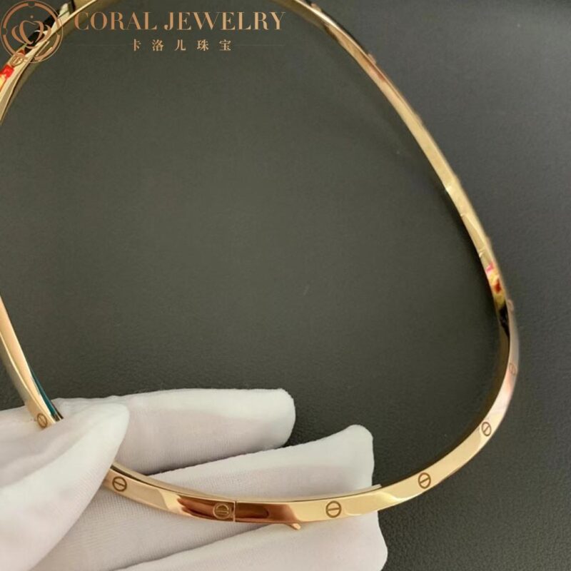 Cartier Love Necklace B7224761 Yellow Gold Collar 8