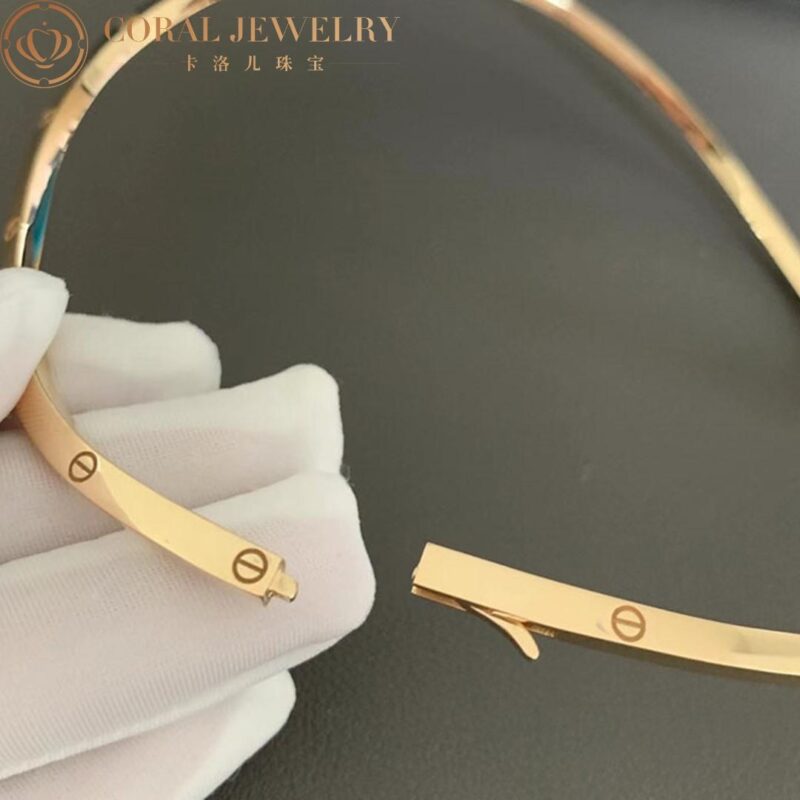 Cartier Love Necklace B7224761 Yellow Gold Collar 5