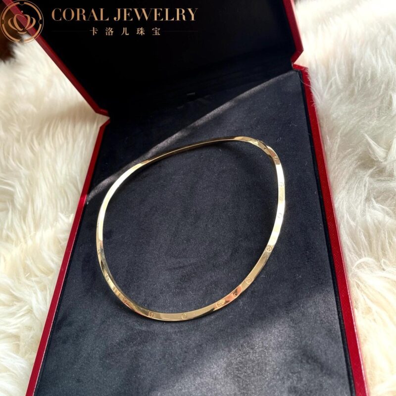 Cartier Love Necklace B7224761 Yellow Gold Collar 14