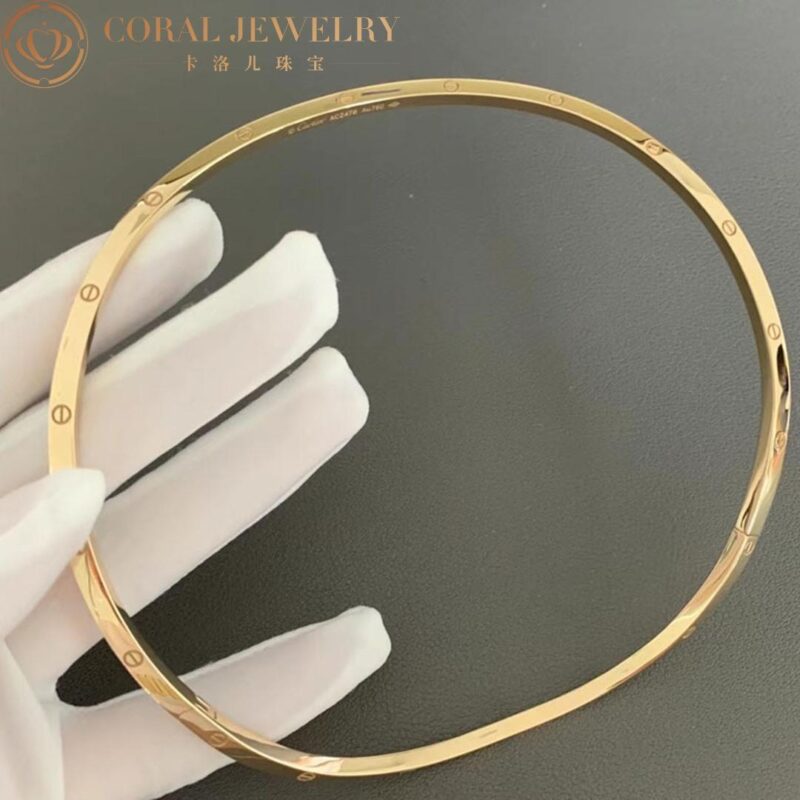 Cartier Love Necklace B7224761 Yellow Gold Collar 10