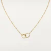 Cartier Love Necklace B7013800 Yellow Gold Diamonds 1