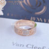 Cartier Love Ring B4087600 Diamond-paved Rose Gold 9