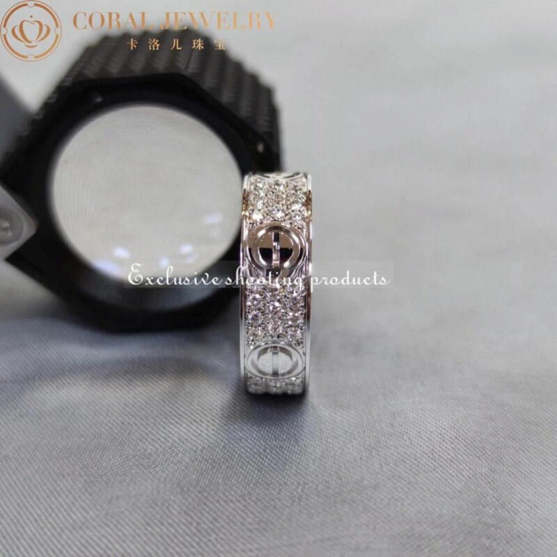 Cartier Love Ring B4087600-WG Diamond-paved White Gold 3