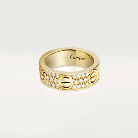 Cartier Love Ring B4087600-YG Diamond-paved Yellow Gold 1