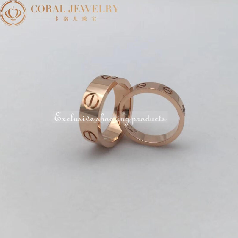 Cartier Love Ring B4084800 Rose Gold 9