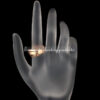 Cartier Love Ring B4209700 Rose Gold Sapphires Diamonds 5