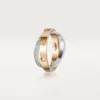 Cartier Love Ring B4094600 Rose Gold White Gold Diamond-paved 1