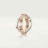 Cartier Love Ring B4094300 Rose Gold White Gold Diamonds 6 Diamonds 1