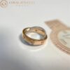 Cartier Love Ring B4094300 Rose Gold White Gold Diamonds 6 Diamonds 3