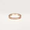 Cartier Love Ring B4218100 Small Model Rose Gold Diamonds 2
