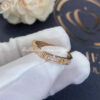 Cartier Love Ring B4218100 Small Model Rose Gold Diamonds 7