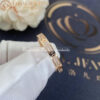 Cartier Love Ring B4218100 Small Model Rose Gold Diamonds 6