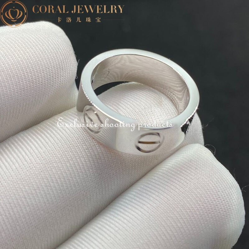 Cartier Love Ring B4084700 White Gold 3