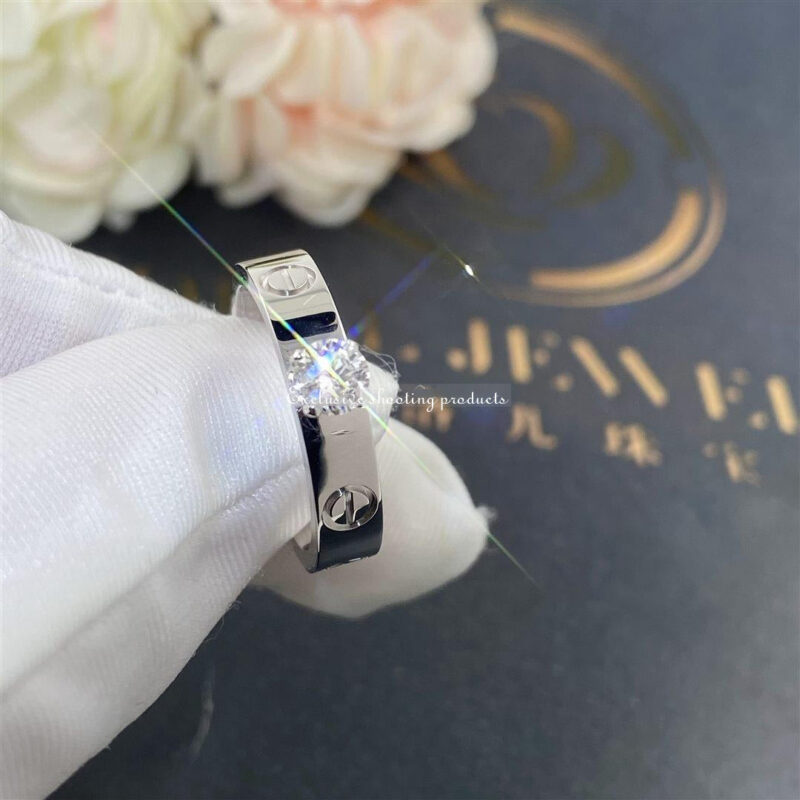 Cartier N4723700 Love Solitaire White Gold Diamond 11