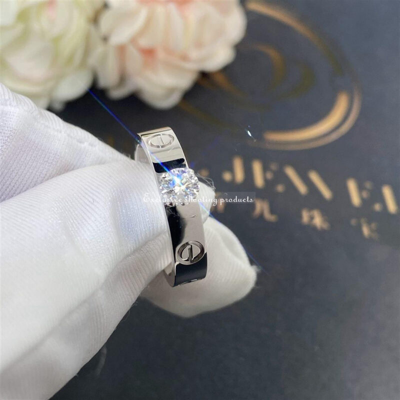 Cartier N4723700 Love Solitaire White Gold Diamond 10
