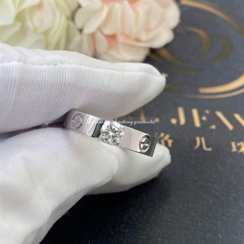 Cartier N4723700 Love Solitaire White Gold Diamond 9