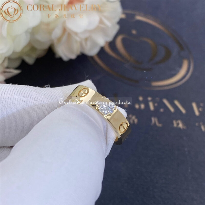 Cartier N4774200-YG Love Solitaire Yellow Gold Diamond 5