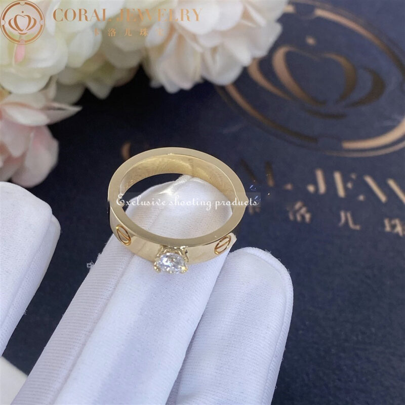 Cartier N4774200-YG Love Solitaire Yellow Gold Diamond 7