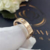 Cartier Love Wedding Band B4050700 1 Diamond Rose Gold 7