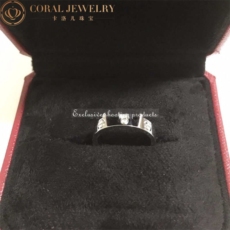 Cartier Love Wedding Band B4050500 1 Diamond White Gold