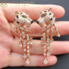Cartier H8000656 Panthère de Cartier Earrings Rose Gold Diamonds 2