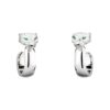 Cartier Panthère de Cartier N8515007 Earrings White Gold Diamond Emerald Hoop Earrings