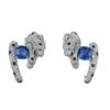 Cartier Panthère de H8000664 Cartier Earrings White Gold Emerald Sapphire Onyx Diamonds 1