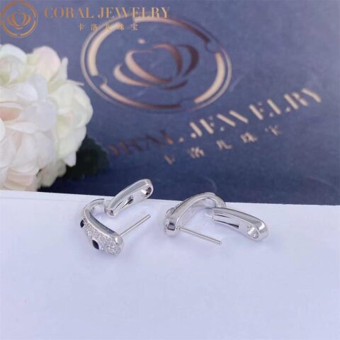 Cartier N8515155 Panthère de Cartier Earrings White gold onyx diamonds 5