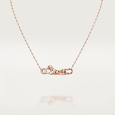 Cartier Panthère De Cartier Necklace B7224538 Rose Gold Diamonds 1