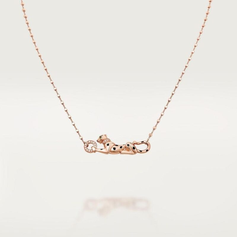 Cartier Panthère De Cartier Necklace B7224538 Rose Gold Diamonds 1