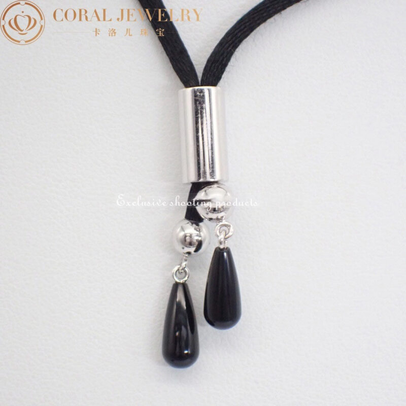 Cartier Panthère De Cartier N3014600 Necklace White Gold Diamond and Onyx Panthere Pendant 3