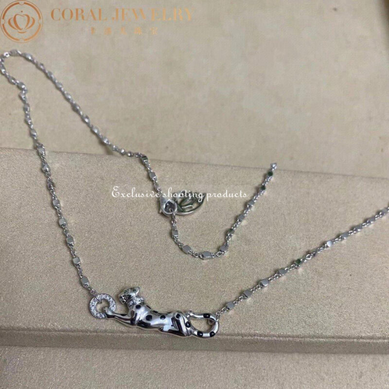 Cartier Panthère De Cartier B7224737 Necklace White Gold Diamonds 3