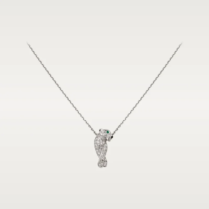 Cartier Panthère De B7225300 Cartier Necklace White Gold Diamonds 1