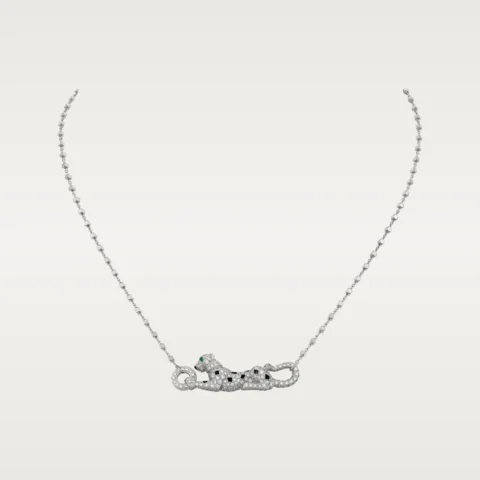 Cartier Panthere De Cartier Necklace White Gold Diamonds N7424219